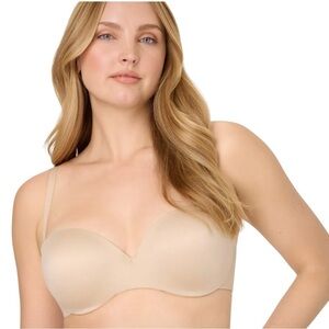 Maiden form Custom Lift Strapless Bra with Underwire, Convertible